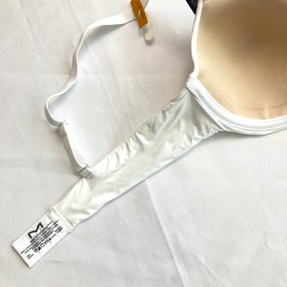 Maidenform One Fab Fit Demi Underwire T-Shirt Bra 36A White DM7543 NWT - Picture 9 of 9